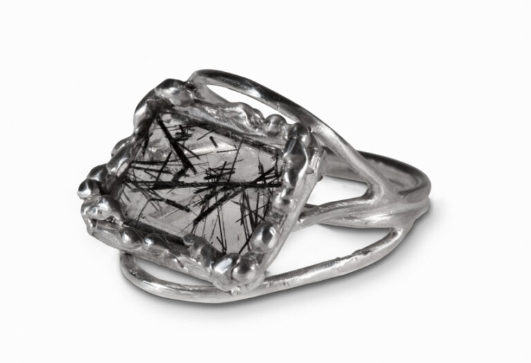 Silver ring by Cassia Appel. Photo by @PernillaPersson.com
