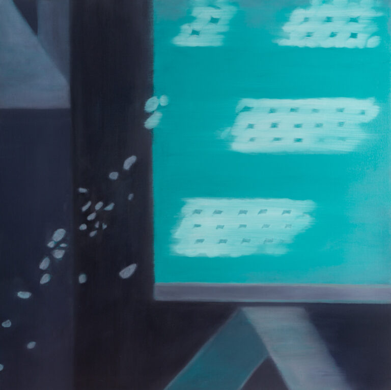 abstract painting art copy work by pernilla persson