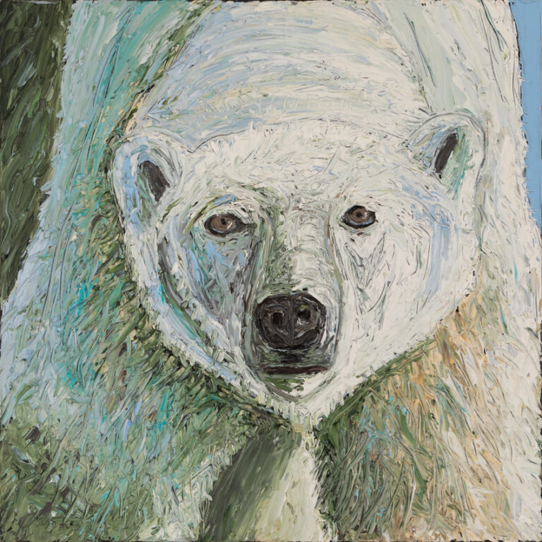 ice bear art reproduction services by pernilla persson