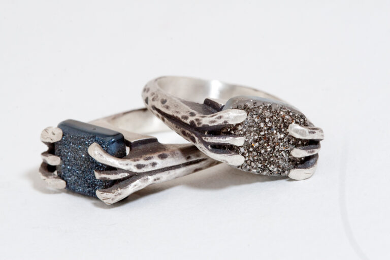 Silver rings by Claudia Kussano photo by @PernillaPersson.com